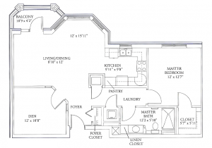 Dale Floor Plan with Balcony