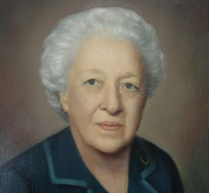Portrait of Ms. Lucy Corr