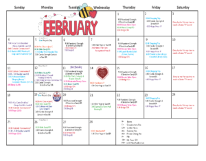 Springdale February 2018 Calendar