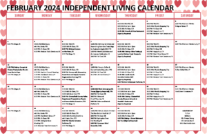 Lucy Corr Events | Independent Living Calendar