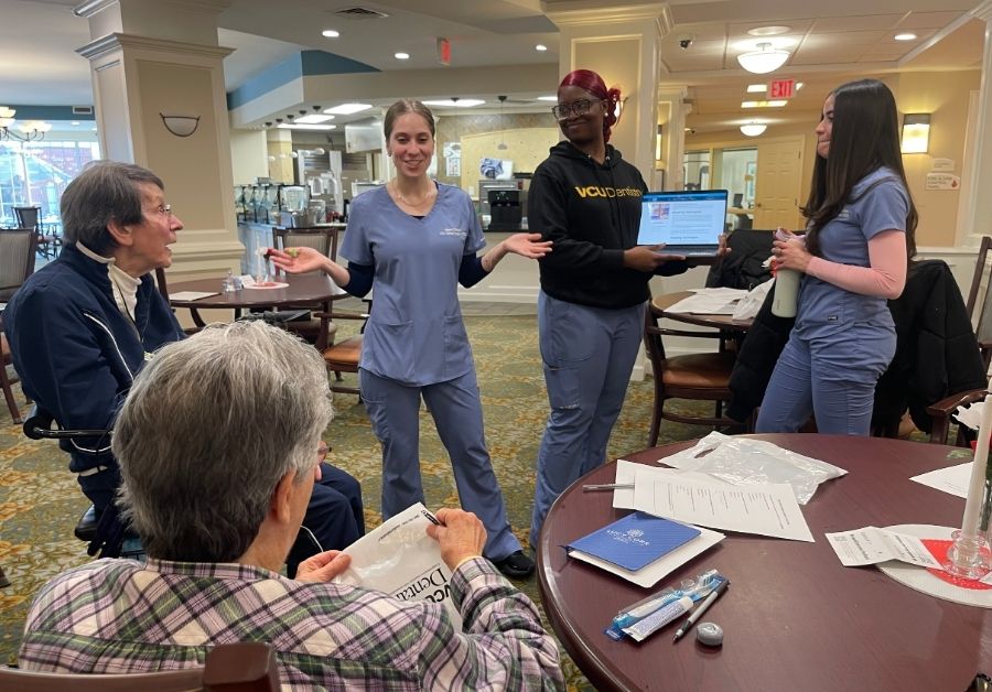 VCU students help restore smiles — and confidence — at Lucy Corr