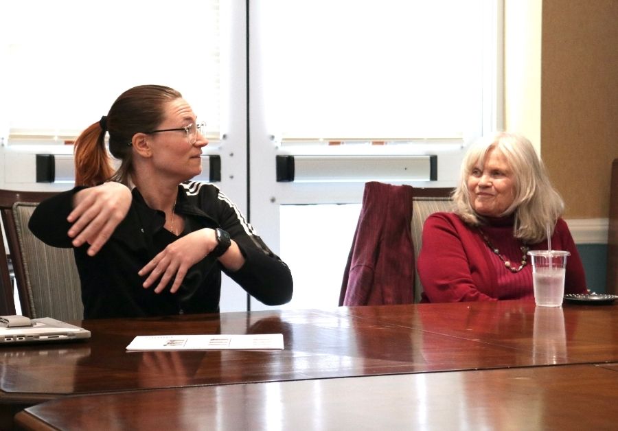 Physical therapy info session focuses on fall recovery for older adults