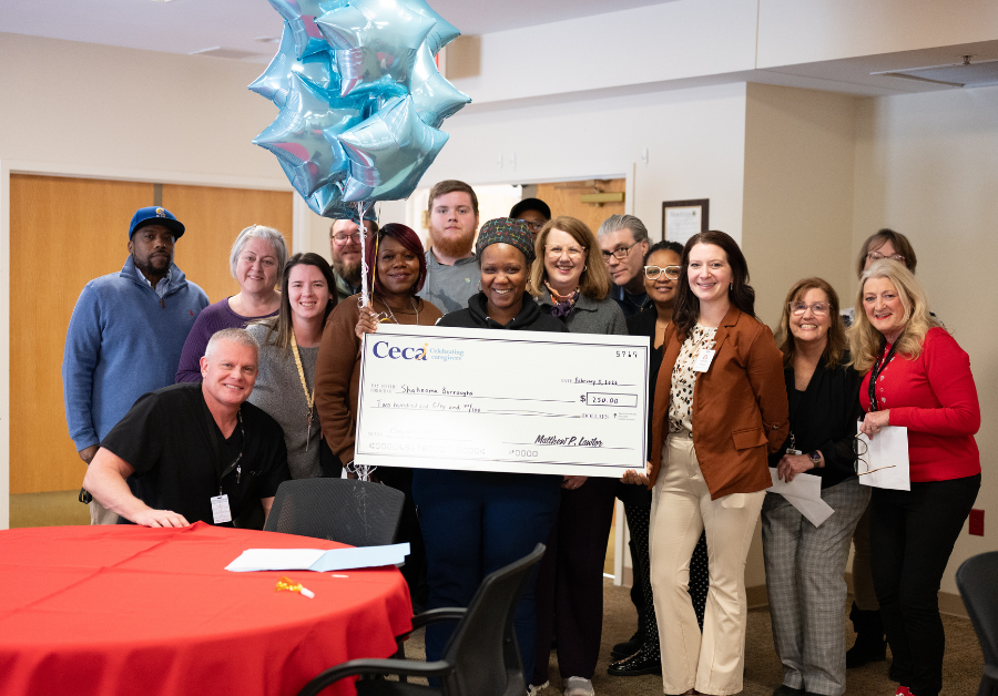 Lucy Corr joins national Ceca Award program, names inaugural caregiver award recipient