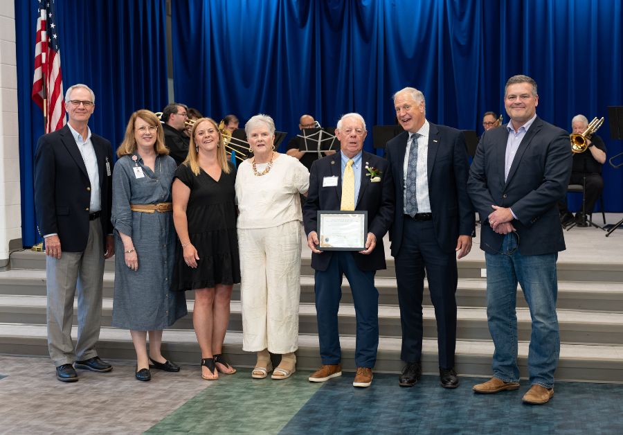 Lucy Corr Nominee John Hilliard Inducted into Chesterfield County Senior Volunteer Hall of Fame