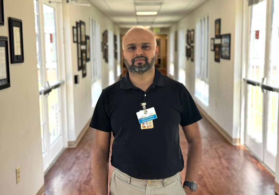 Staff Spotlight: How Physical Therapist Yashvanth Kuderu Helps Residents Regain Independence